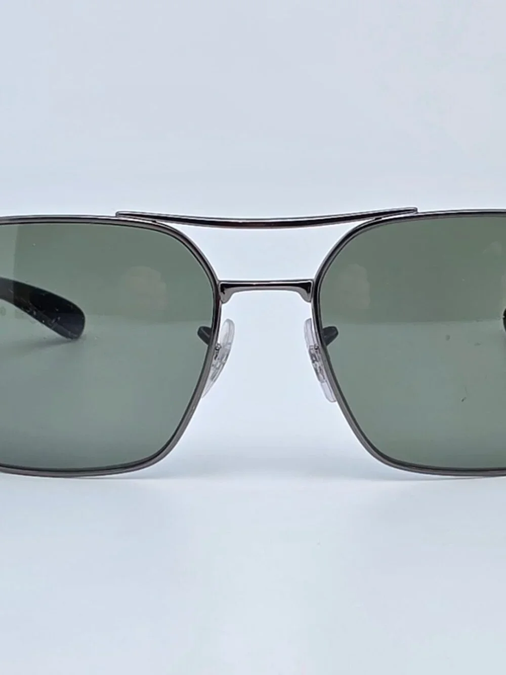 Ray-Ban RB3672 004/9A Gunmetal Frame Polarized G-15 Lens Aviator Sunglasses 60mm